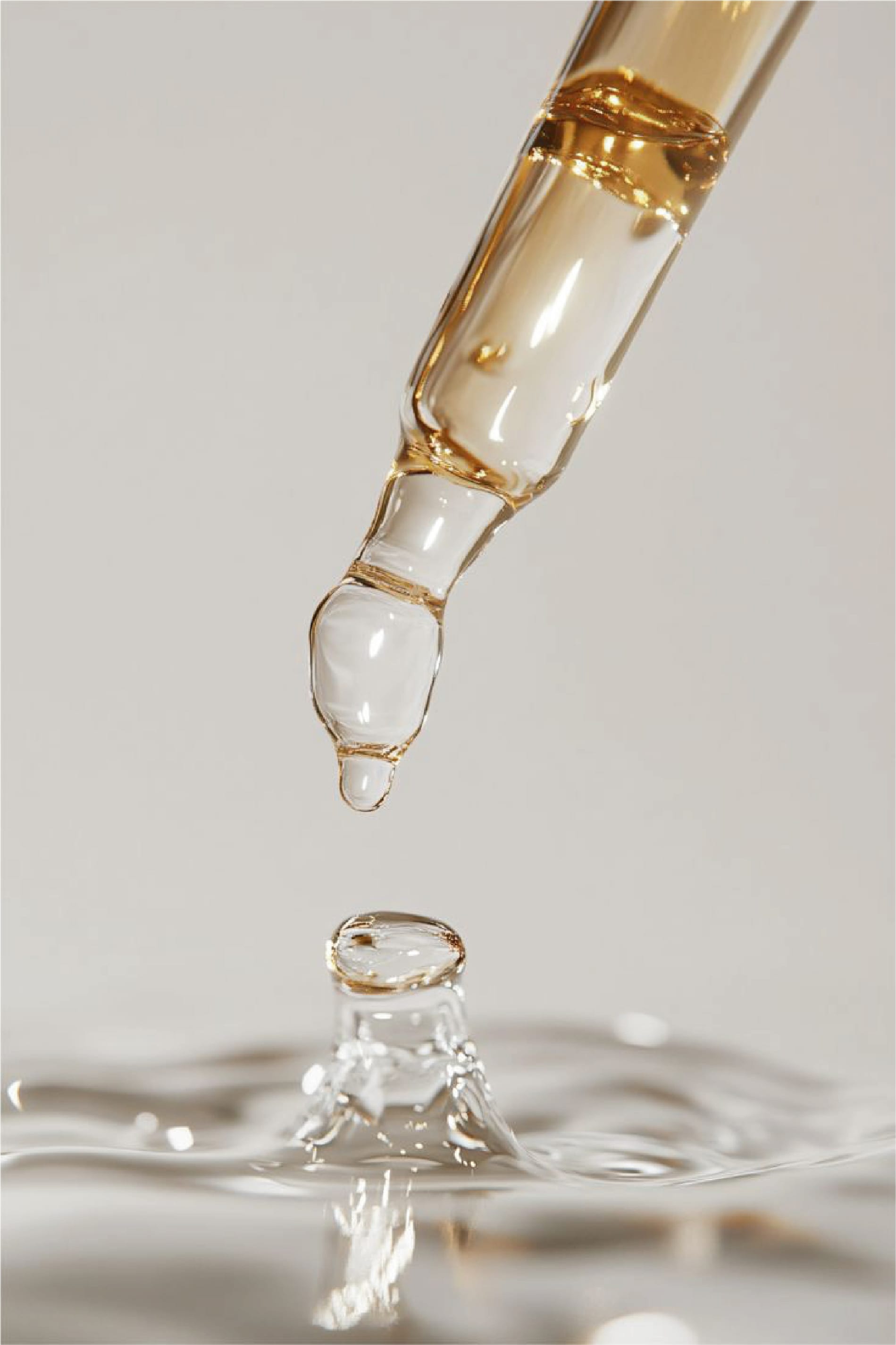 Serum skincare texture
