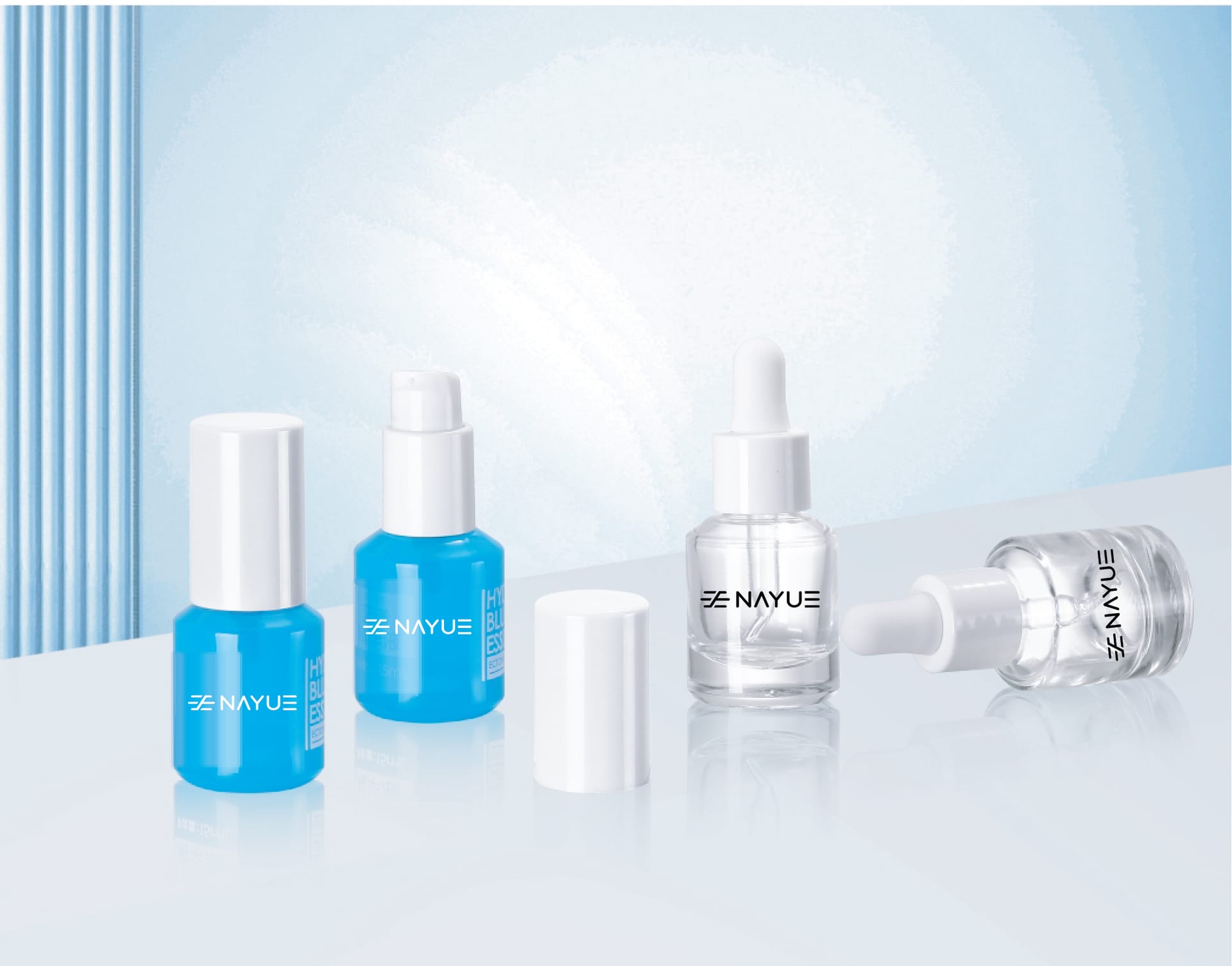 NAYUE Glass Package 12 cosmetic packaging