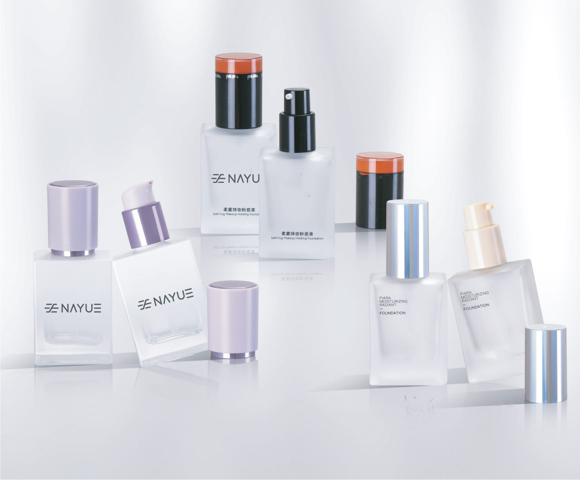 NAYUE Glass Package 20 cosmetic packaging